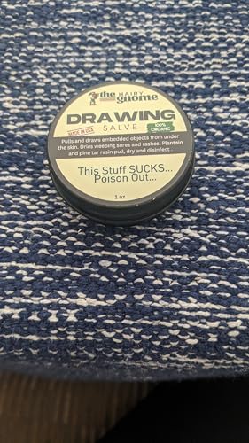 Serendipitous Summer Farms The Hairy Gnome- Drawing Salve | Organic First Aid | This Stuff Sucks... Poison Out. Plastic Free Company. Give a Sh$t About Nature.