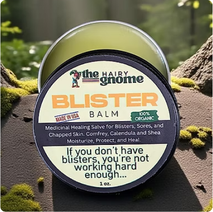The Hairy Gnome - Blister Balm. Natural Healing Remedy for Blisters