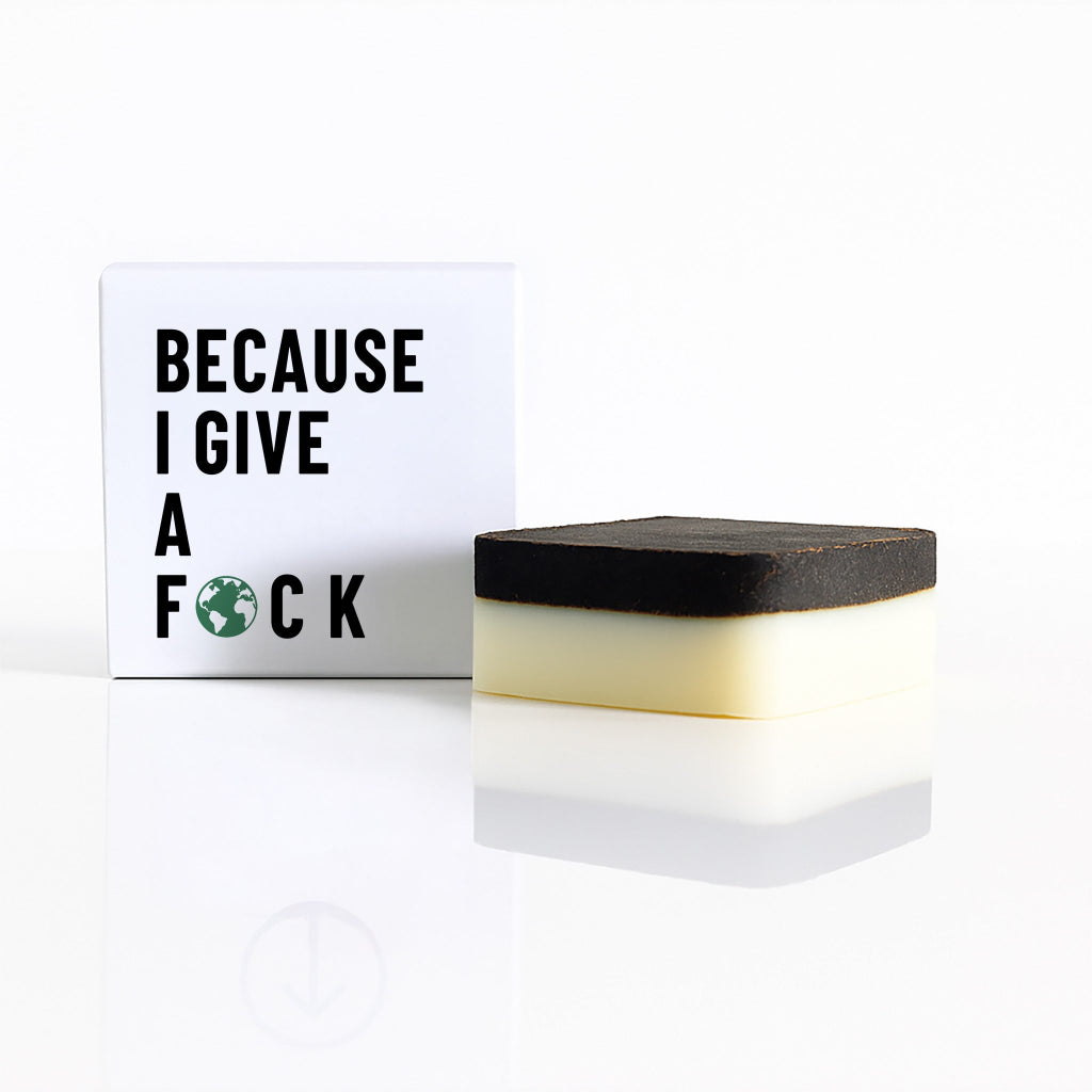 Cedar & Bay Leaf Upcycled Coffee Soap - Plastic-Free