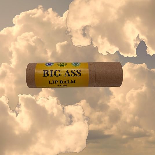 The Hairy Gnome- Big ASS Lip Balm. Repairs, Moisturizes and Softens Chapped Lips Using Plant Ingredients and No Plastic. Clean Company. Give a Sh*t About Nature.