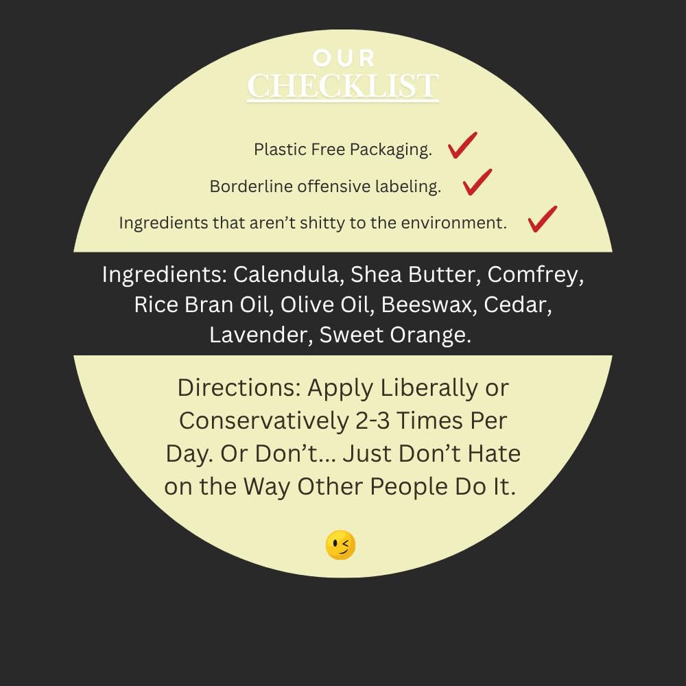 Serendipitous Summer Farms The Hairy Gnome- Blister Balm | Organic First Aid | If you don't have blisters your'e not working hard enough. Plastic Free Company. Give a Sh$t About Nature.